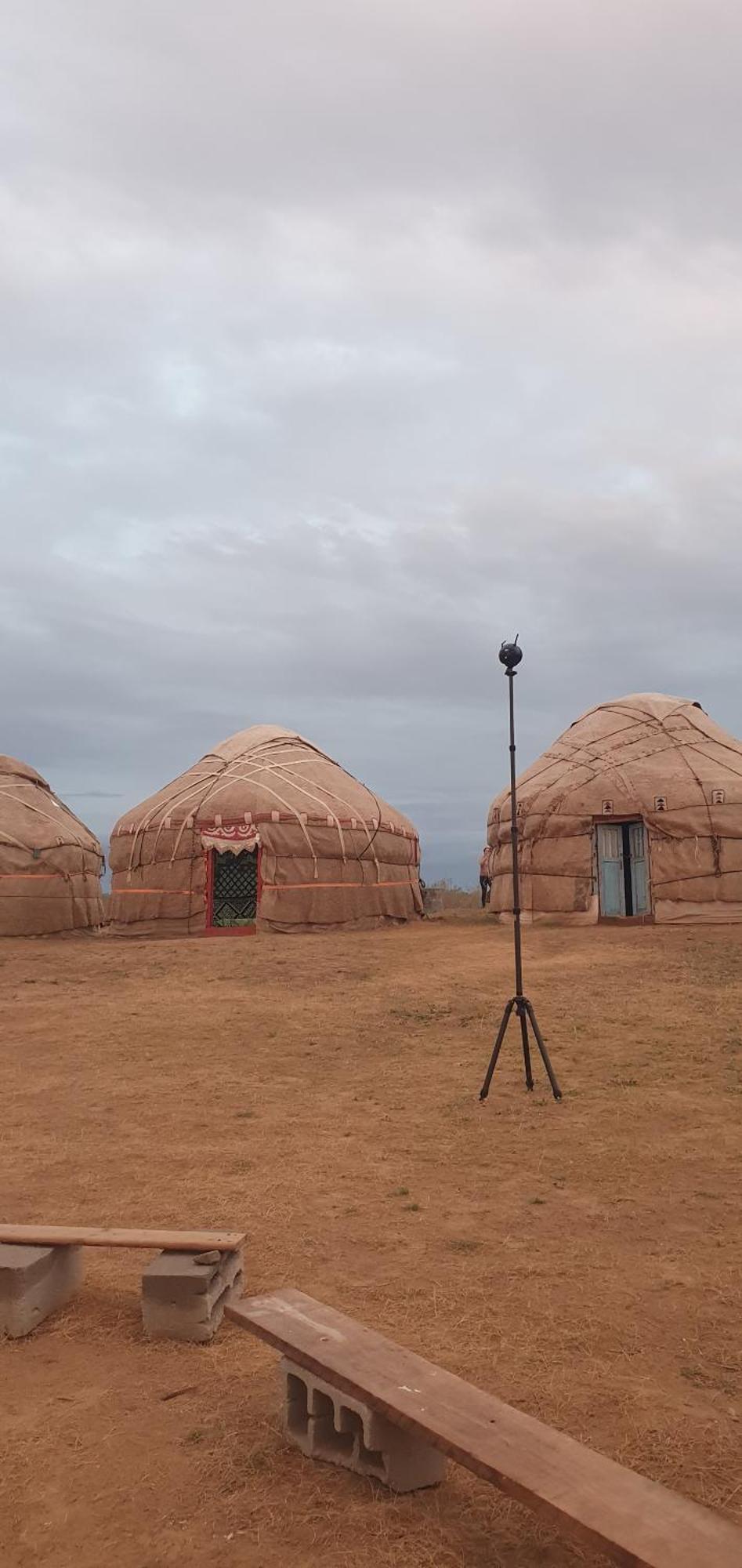 ホテル Authentic Uzbek Yurt Camp Eco-Friendly Nurota エクステリア 写真